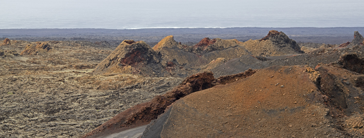 Il parco vulcanico del Timanfaya a Lanzarote, Canarie